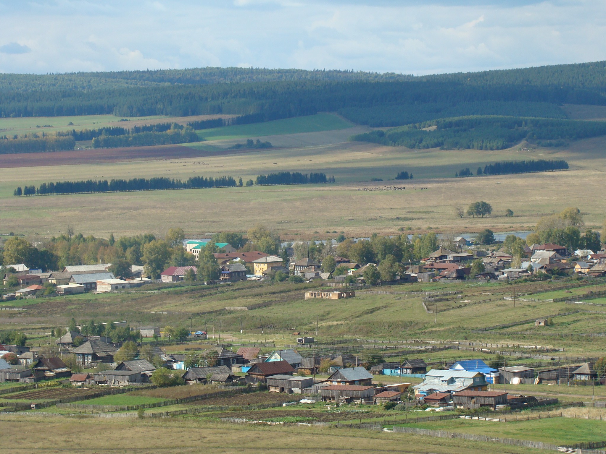 Карта села месягутово